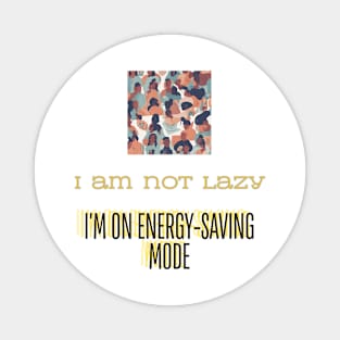 Mental Health Awareness - energy-saving mode Magnet